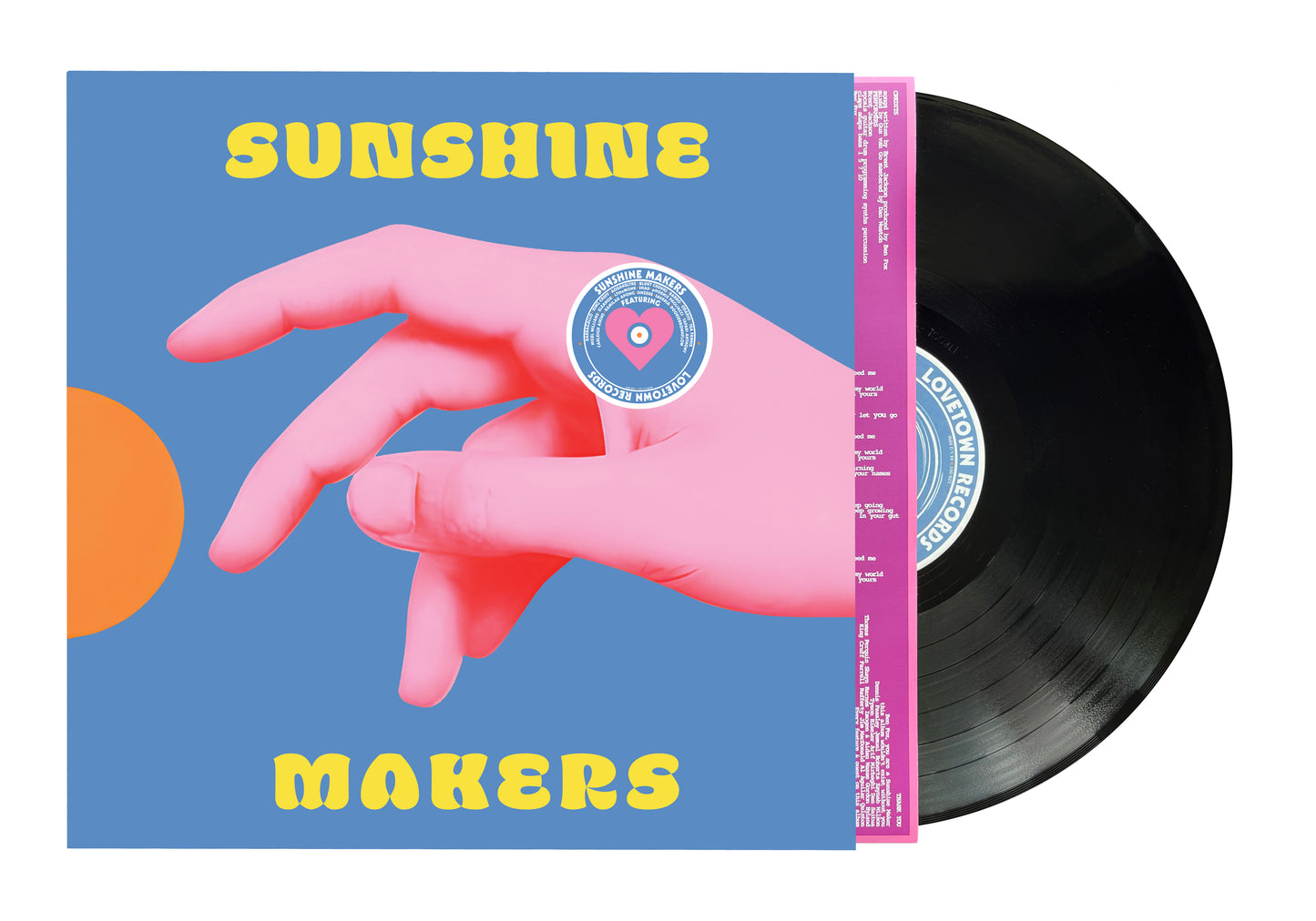 Sunshine Makers Gatefold 180 Gram Sunburst Vinyl