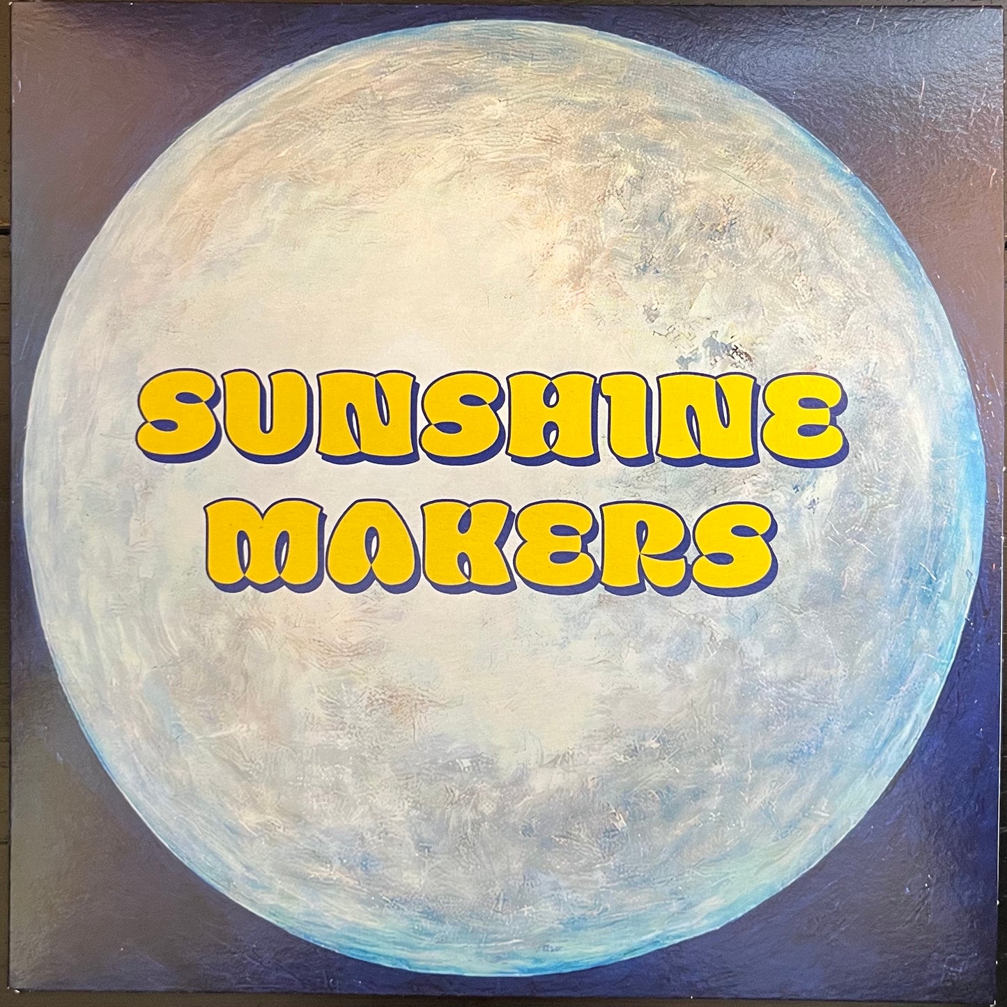 Limited Edition 7-inch Translucent Blue Vinyl Record - Sunshine Makers, Lovers To The Moon / Shebad, Payshunce (Jasa Remix)