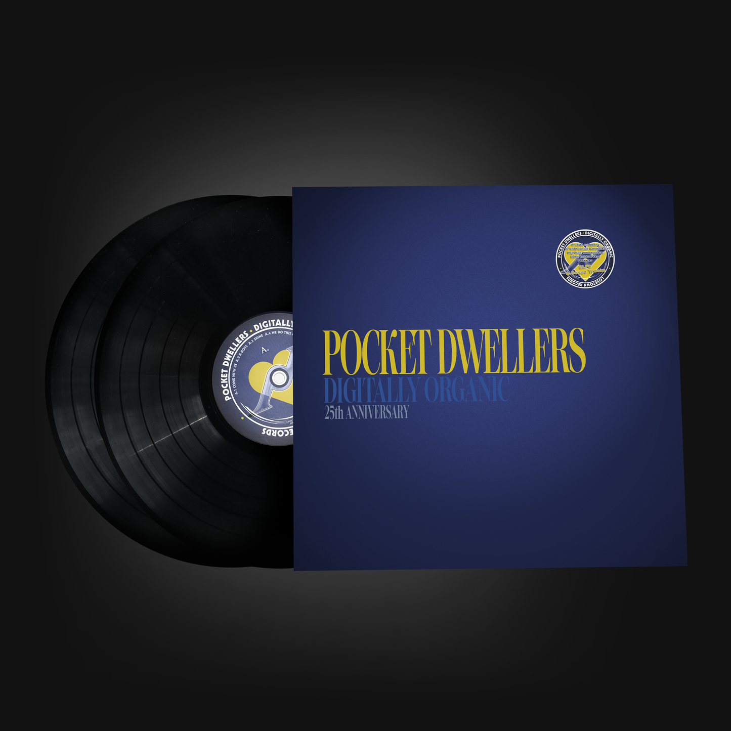 Pocket Dwellers 25th Anniversary Remastered 2LP Black Vinyl 12 inch Recor