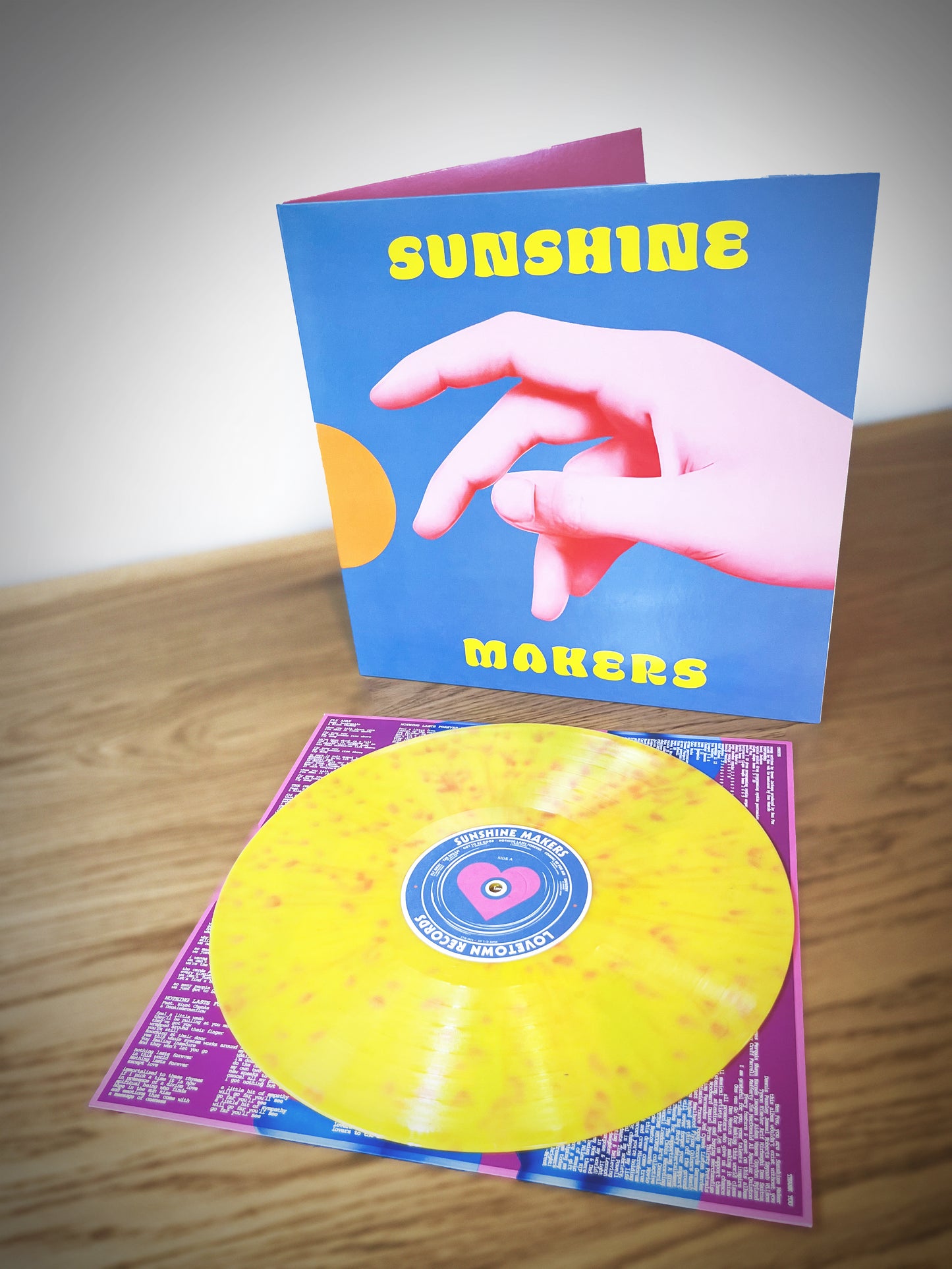 Sunshine Makers Gatefold 180 Gram Sunburst Vinyl