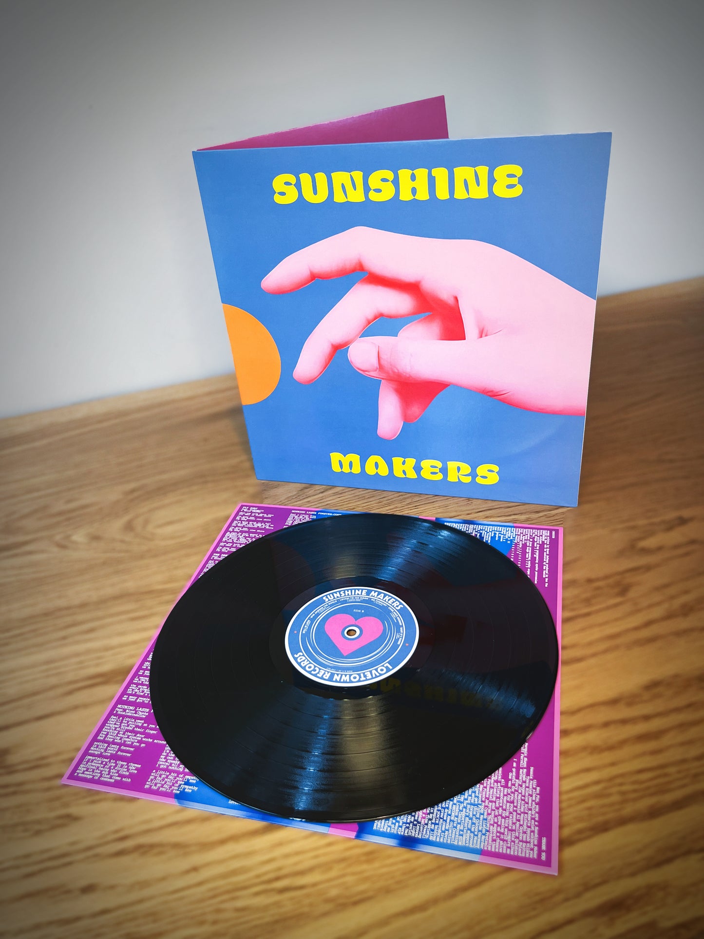 Sunshine Makers Gatefold 180 Gram Sunburst Vinyl