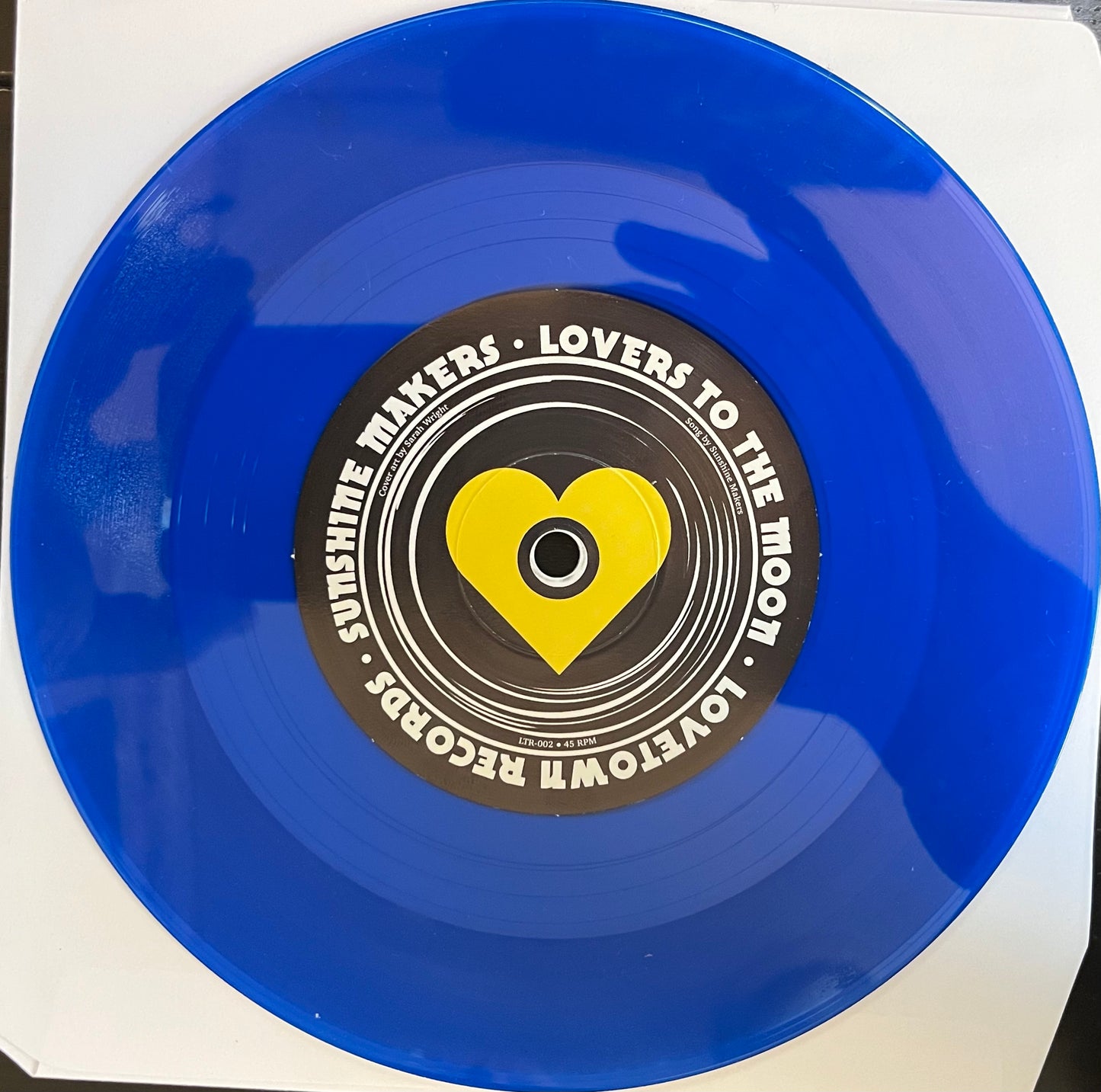 Limited Edition 7-inch Single - Sunshine Makers, Lovers To The Moon / Shebad, Payshunce (Jasa Remix)