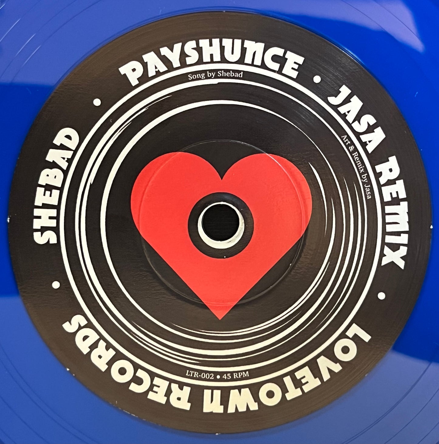 Limited Edition 7-inch Single - Sunshine Makers, Lovers To The Moon / Shebad, Payshunce (Jasa Remix)