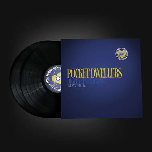 Pocket Dwellers 25th Anniversary Remastered 2LP Black Vinyl 12 inch Record (Pre-order)
