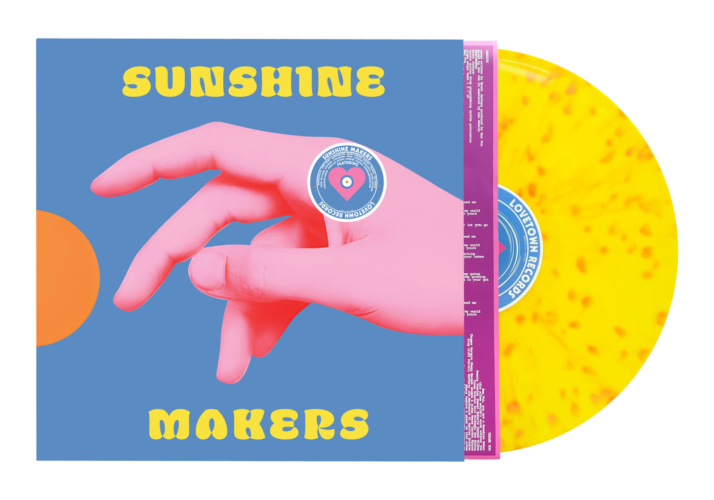 Sunshine Makers Gatefold 180 Gram Sunburst Vinyl